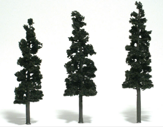 Woodland Scenics TR1563 - Conifer Green - 3/pkg - 7" - 8" (17.7 cm - 20.3 cm)