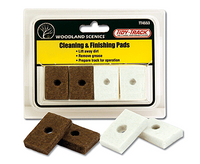 Woodland Scenic 4553 Cleaning & Finishing Replacement Pads - Tidy Track(TM) -- pkg(8)