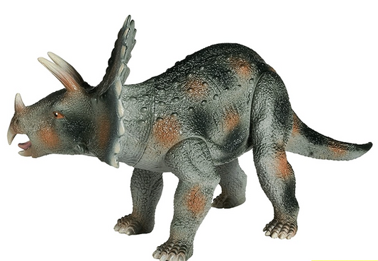 BACTW44002 Triceratops 12 inches with moveable joints (legs) Lords of the Earth