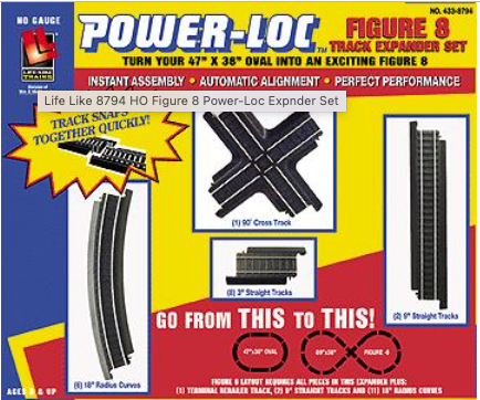 Power-Loc 8794 HO Figure 8  Expander Set