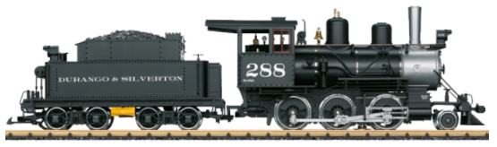 LGB-20283 Durango & Silverton Steam Locomotive Mogul