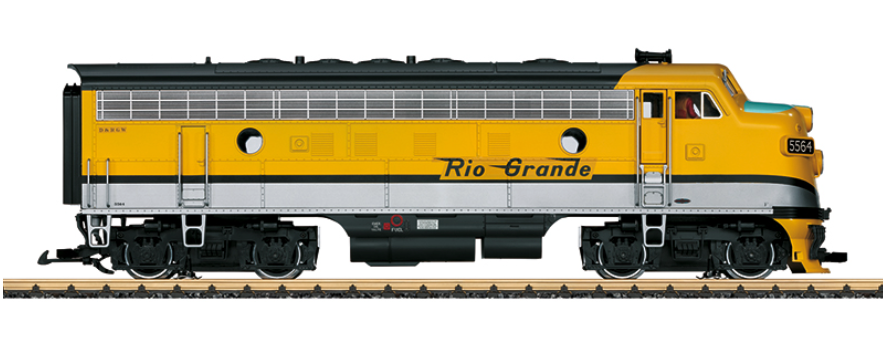 LGB 20578 DRGW F7A Diesel Locomotive