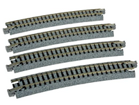 Kato 20-160 N Unitrack 19 Radius 15 deg Curve 4pcs