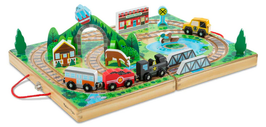 Melissa & Doug 30140 Take along Railroad