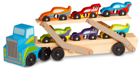 Melissa & Doug 2759 Mega Race-Car Carrier