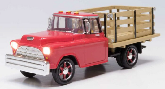 Woodland Scenics Part # 785-5975 Just Plug(R) Lighted Vehicle -- Heavy Hauler (red)