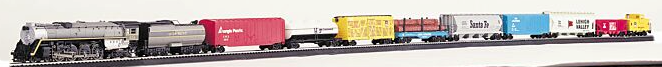 Bachmann Industries Part # 160-614 Overland Limited Train Set -- Union Pacific