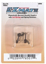 Bachmann 78501 N E-Z Mate Mark II Magnetic Knuckle Couplers Long Shank One Pair