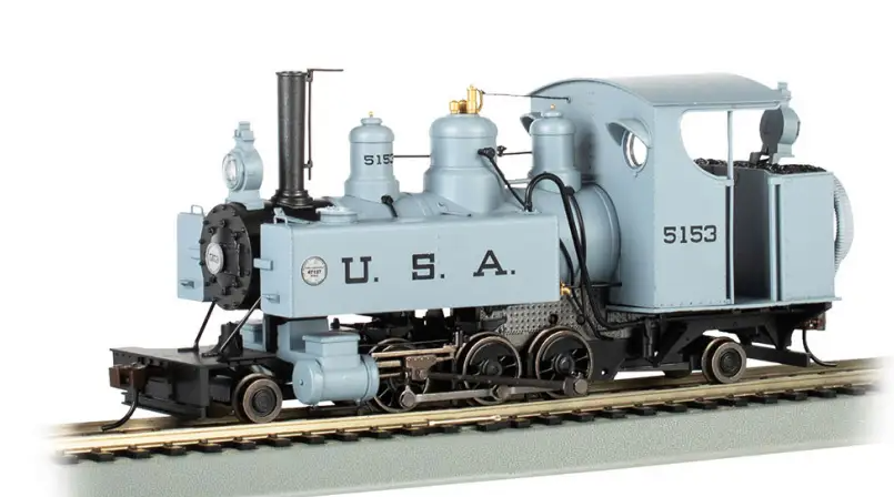 BACHMANN 29503 USA #5153 2-6-2T BALDWIN CLASS 10 TRENCH LOCO W/DCC/SOUND