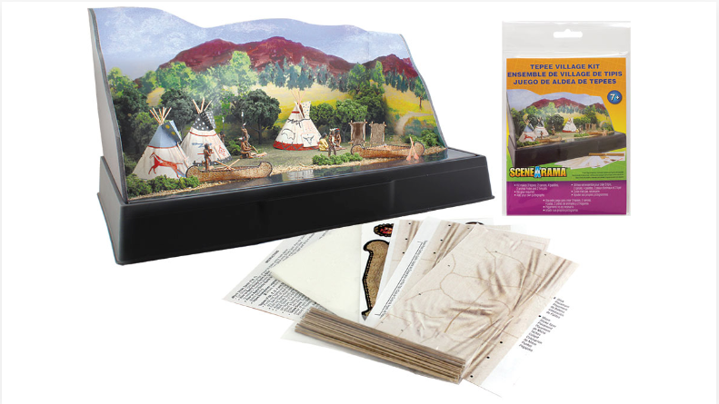 Woodland ScenicsSP4133 Teepee Village Kit