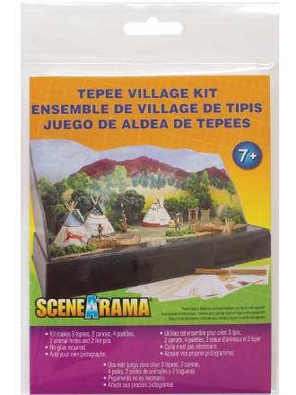 Woodland ScenicsSP4133 Teepee Village Kit