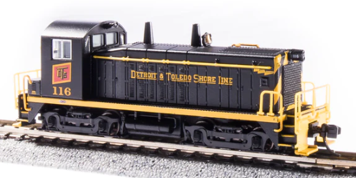 Broadway Limited BLI 3934 EMD SW7, DTS 116, Black/Yellow/Red, Paragon4 Sound/DC/DCC, N