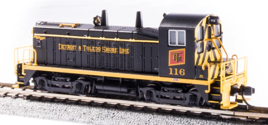 Broadway Limited BLI 3934 EMD SW7, DTS 116, Black/Yellow/Red, Paragon4 Sound/DC/DCC, N