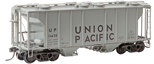 Kadee #8049 HO Scale Union Pacific #11430 - RTR PS-2 Two Bay Hopper