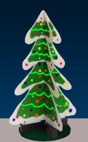 Miller Engineering 2009 3D animated Christmas Tree