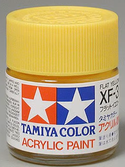 Tamiya 81303  Acrylic Paint XF-3 Flat Yellow 23ml