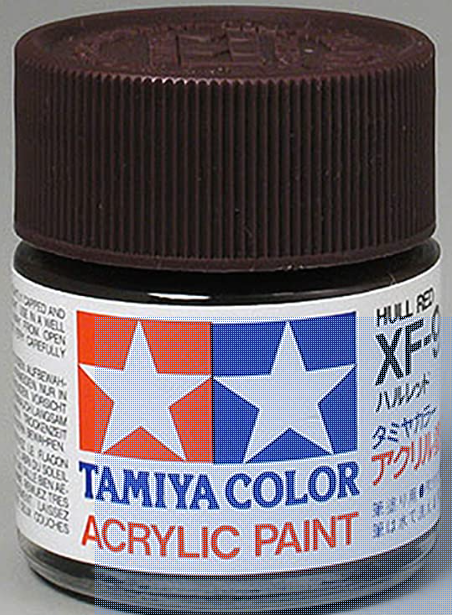 Tamiya 81309 Acrylic XF9 Hull Red 3/4 oz