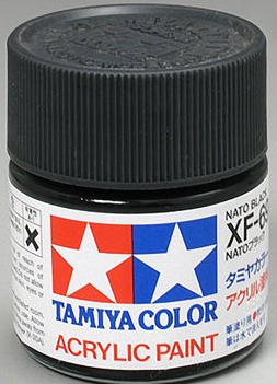 Tamiya 81369 Acrylic XF-69 Nato Black 23 ml