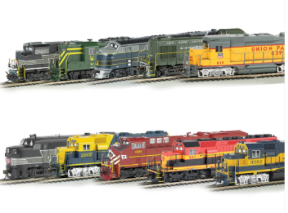 ho locomotives