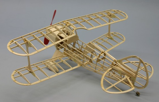 Frame construction of Pitts biplane