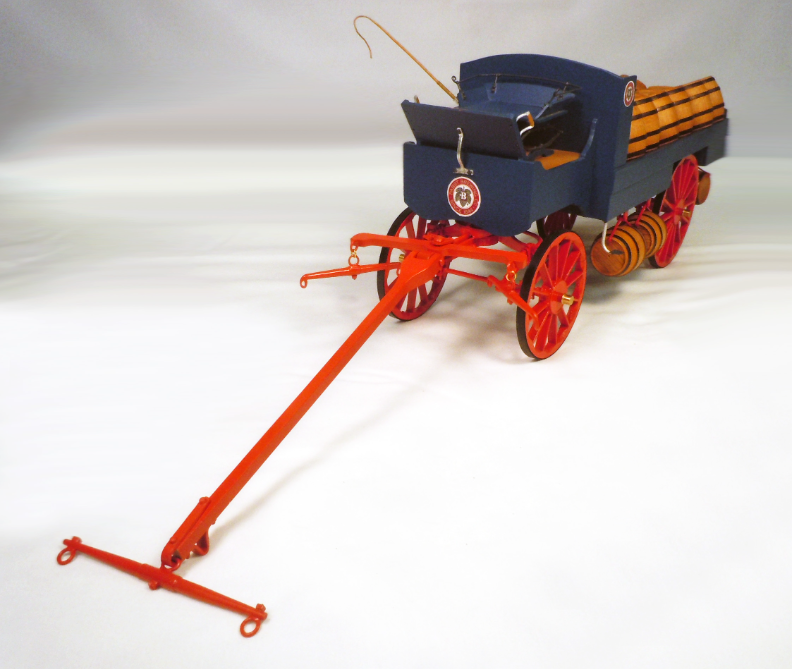 Beer barrel wagon