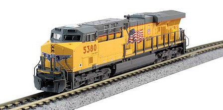 Kato N 1768942 DCC, UP GE ES44AC Diesel Locomotive, Union Pacific #5377
