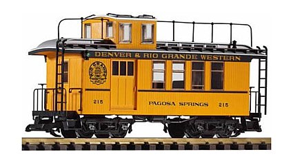 PIKO 38602 D&RGW DROVERS CABOOSE (G-SCALE)